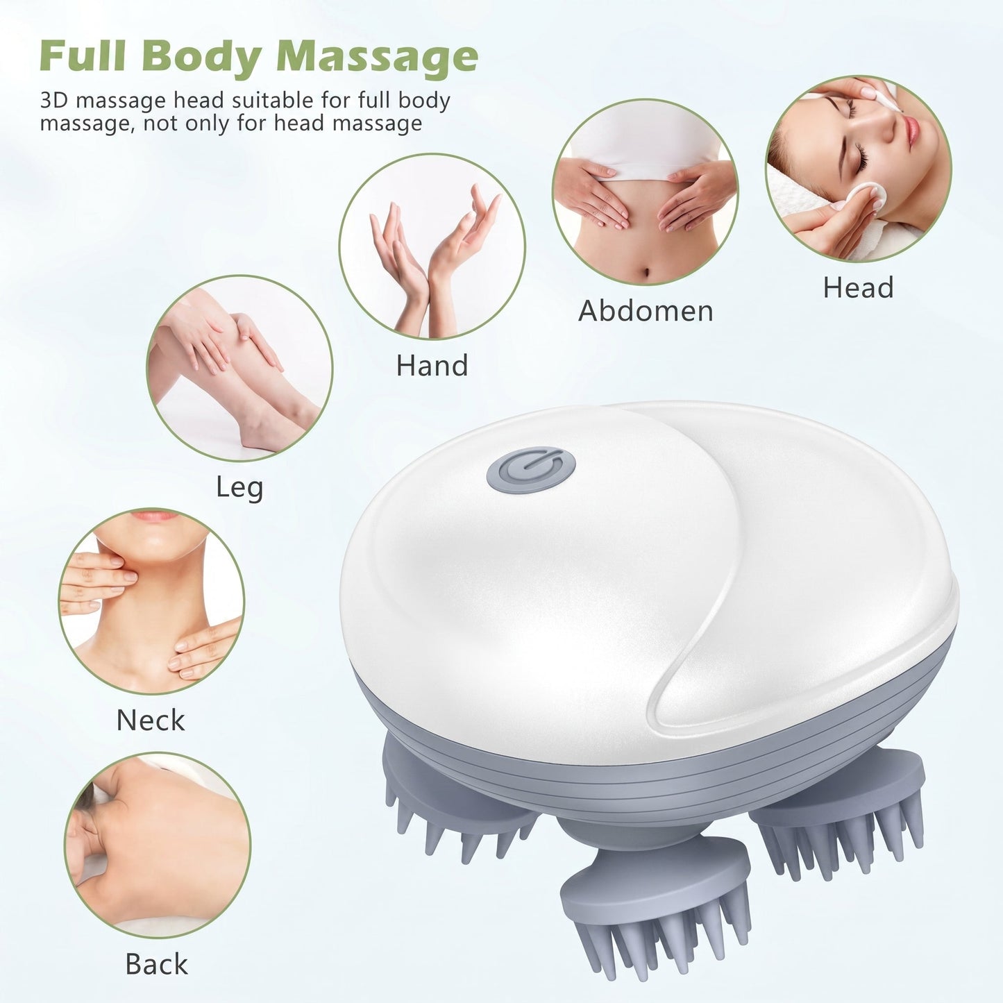 Portable Electric Scalp Massager