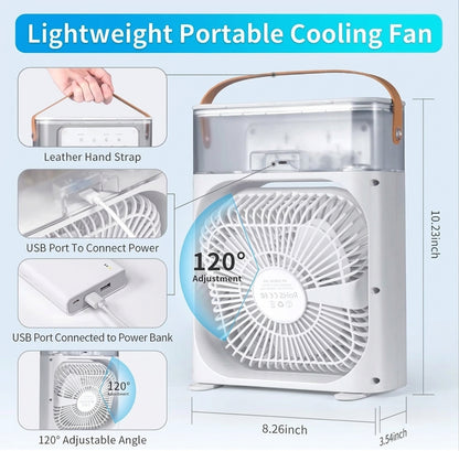 Portable Mini Air Cooler – Personal AC Anywhere, Anytime!