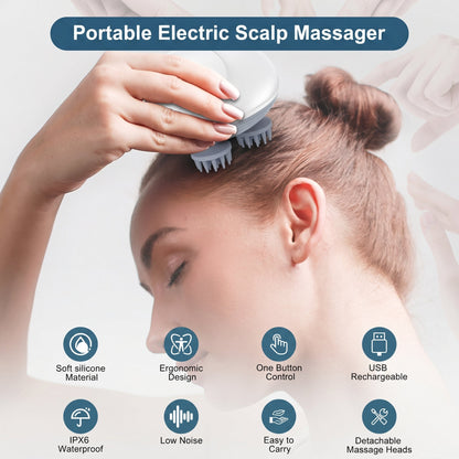 Portable Electric Scalp Massager