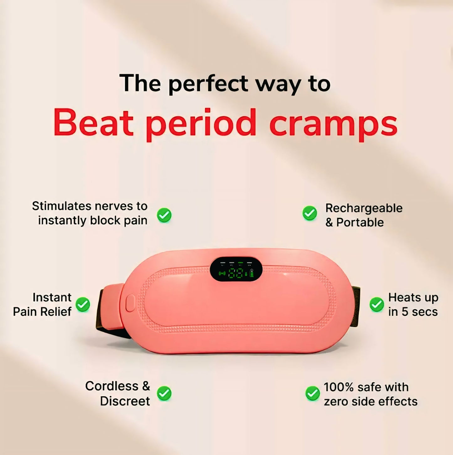 Period Cramp Relief Device