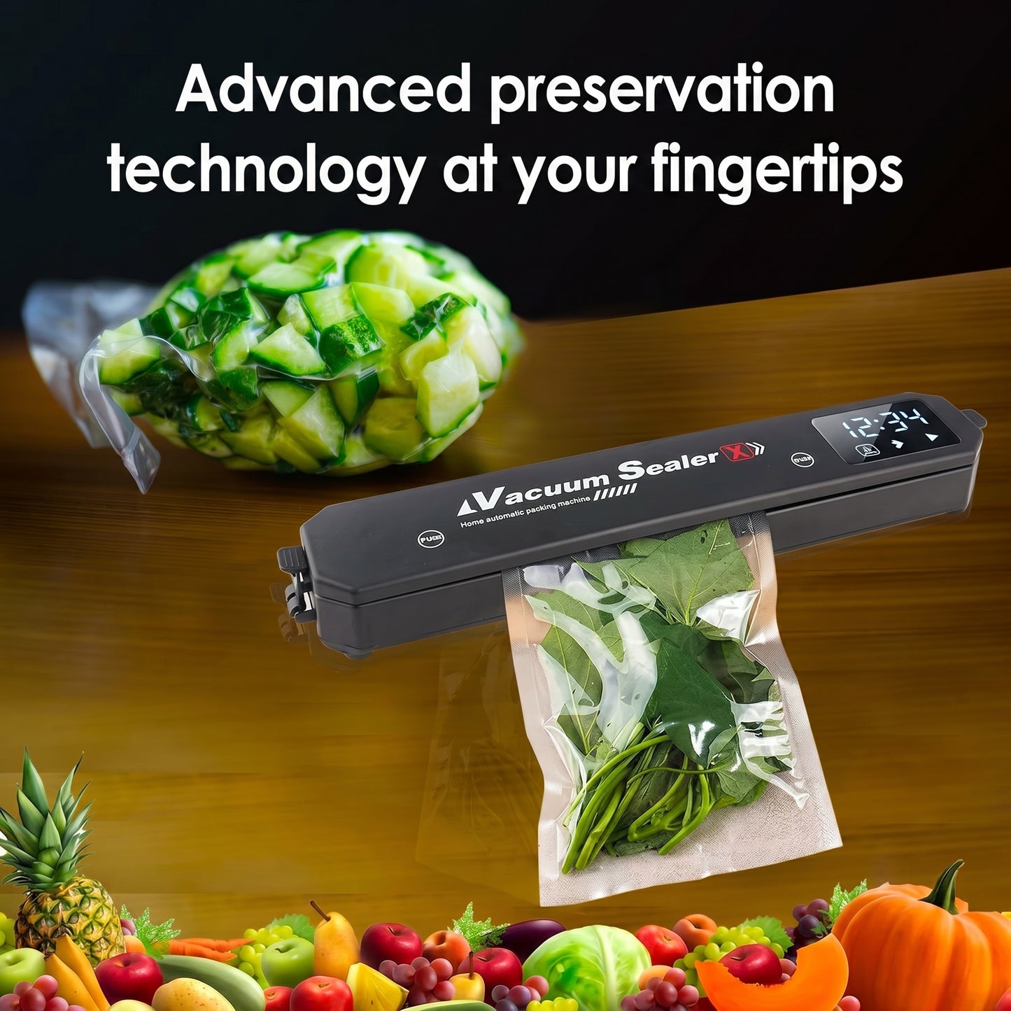 Portable FreshLock Food Vacuum Sealer