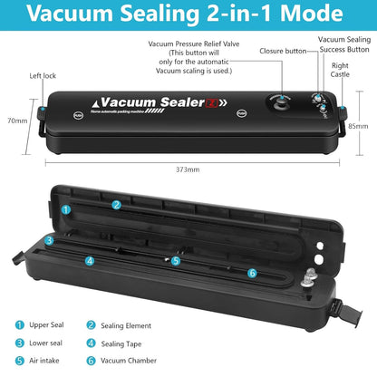 Portable FreshLock Food Vacuum Sealer