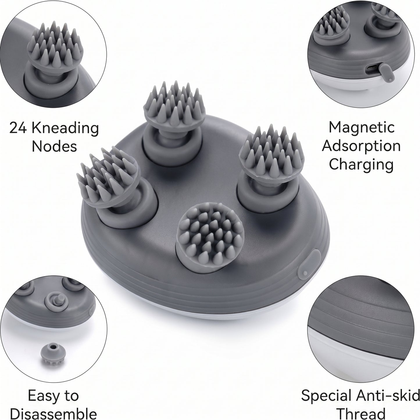 Portable Electric Scalp Massager