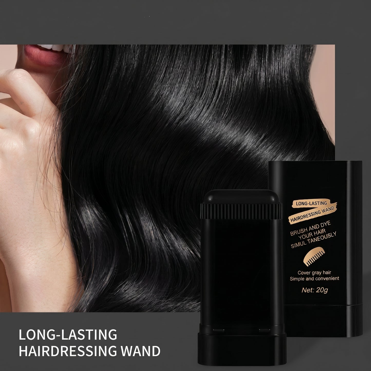 Hair Color Dye Stick Comb 2 in 1