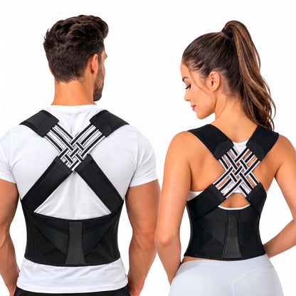 Adjustable Back Posture Corrector/ Slouching Relieve Pain Belt Women & Men