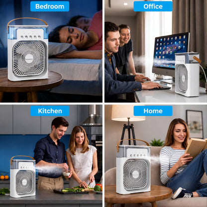 Portable Mini Air Cooler – Personal AC Anywhere, Anytime!