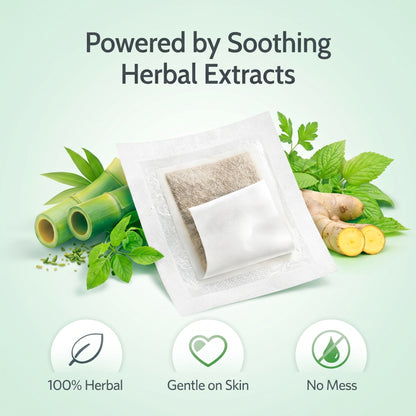 100% Herbal & Gentle Ingredient Detox Foot Pads