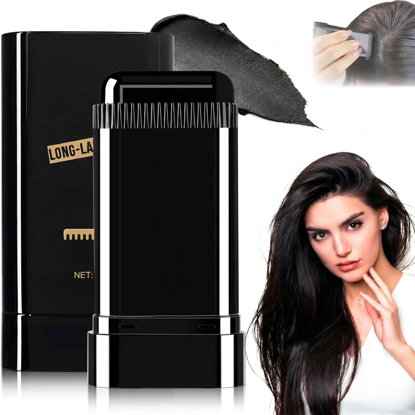 Hair Color Dye Stick Comb 2 in 1